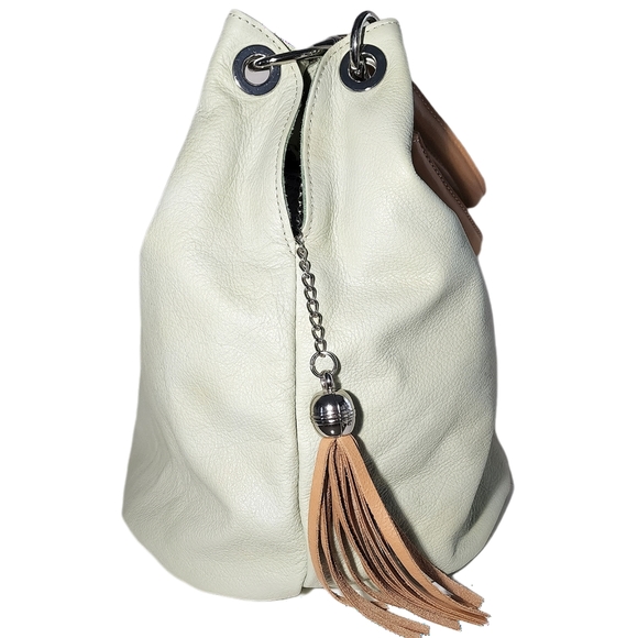INNUE ITALIAN LEATHER HOBO BAG - Picture 6 of 16